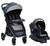 Monbebe Dash Travel System Stroller And Infant Car Seat, Pinstripe