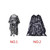 2pcs Hairdressing Cape Cover Cutting Hair Salon Home Use Waterproof Hair Cloth Salon Barber Gown Cape For Hairdresser