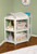 Badger Basket Diaper Corner Baby Changing Table, White, Includes Pad