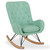 Baby Relax Noah Rocker Chair With Side Storage Pockets, Teal