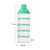 Pack Of 1pcs 5-layer Stackable Milk Powder Dispenser, Formula Container For Travel, Spill-free Stackable Storage Container, Bpa Free