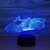 Aveki 7 Color Changing Night Lamp 3d Atmosphere Bulbing Light 3d Visual Illusion Led Lamp For Kids Toy Christmas Birthday Gifts (racing Car)
