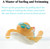 Pull String Baby Bath Toy Pull & Go Beaver Cute Surfing Beaver Swimming Beaver Windup Clockwork Bathtub Toy For Toddlers (random Color)