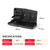 Aibecy Back Seat Car Organizer With Tray Table Back Seat Mounted Dining Table Foldable Back Seat Snack Tray Multi-functional With Water Cup Bottle Beverage Stand Phone Holder