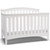Delta Children Waverly 6-in-1 Convertible Crib, Greenguard Gold Certified, Bianca White