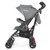 Dream On Me Volgo Twin Umbrella Stroller, Mint And Dark Grey