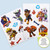 Nick Jr. Paw Patrol 4-piece Room-in-a-box Bedroom Set By Delta Children - Includes Sleep & Play Toddler Bed, 6 Bin Design & Store Toy Organizer And Art Desk With Chair