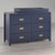 Little Seeds Monarch Hill Haven 6 Drawer Navy Changing Dresser