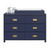 Little Seeds Monarch Hill Haven 6 Drawer Navy Changing Dresser