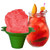 Fruit Punch Ready To Use Hawaiian Shaved Ice Or Snow Cone Syrup Gallon (128 Fl. Oz)
