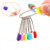 Tinksky 50 Pcs 55mm Plastic End Baby Kids Cloth Diaper Stainless Steel Traditional Safety Pins