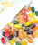 Sweetgourmet Assorted Fruit Barrels | Wrapped Bulk Hard Candy | 3 Pounds
