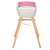 3 In 1 Convertible Baby High Chair, Toddler Dining Chair W/3-position Adjustable Food Tray, 5-point Harness & Adjustable Seat Height, Pink