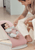 Babybjorn Bouncer Bliss Light Gray Frame 3d Jersey, Light Pink