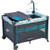 Pamo Babe Bassinet Nursery Center Play Yard Crib, Blue And Green