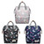 Large Diaper Bag Backpack, Splash-proof Durable Maternity Nappy Bags Travel Shoulders Bag With Unicorn Pattern For Mommy And Student, Gray