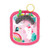 Bright Starts Rainbow Tropics Prop & Play Tummy Time Baby Activity Mat, Age Newborn+ (pink)