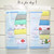 Slpush Baby Cotton Saliva Towel Toddler Waterproof Handkerchief Infant Burp Cloths Feeding Cute Cartoon Print 8pcs/set