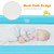 Babyjoy 48'' Breathable Safety Bed Rail Guard Toddlers Kids Baby Swing Down Bedrail Blue
