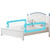 Babyjoy 48'' Breathable Safety Bed Rail Guard Toddlers Kids Baby Swing Down Bedrail Blue