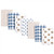 Hudson Baby Infant Boy Cotton Flannel Burp Cloths 7pk, Little Bear, One Size