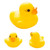 Bath Duck Toys 10 Pcs Mini Rubber Ducks Squeak And Float Ducks Baby Shower Toy For Toddlers Boys Girls Over 3 Months(1.3inch)