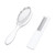 Higrace Baby Brush & Comb Set Gently Grooms Baby's Hair Scalp Ringworm Removal Baby Shower Gift