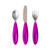 Boon Flatware Transitional Toddler Utensils Multi-colored