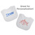 Neat Solutions Cotton Polyester Feeding Baby Bib, 10pk Unisex