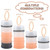 1/2/4/6pieces Portable 4 Tier Infant Formula Dispenser Travel Infant Milk Container With Handle Storage Container Snack Nut Candy