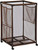 Essentially Yours Rolling Pool Storage Organizer Bin Brown