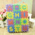 Baby Toys Alphabet Numerals Kids Mini Size Rug Baby Play Mat Soft Floor Crawling Mini Puzzle Mats 36 Tiles, 7" L X 5.31" W X 0.67" H