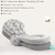Aipinqi Adjustable Baby Nursing Pillow, Breastfeeding Pillow Altering Layers Maternity, Gray