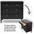 Delta Children Epic 3-drawer Dresser, Greenguard Gold Certified, Black