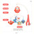 Huntermoon Baby Musical Crib Mobile With Hanging Rotating Toys,remote Control Newborn Bed Bell Music Box Night Light For Toddlers