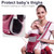 Jumper 4 In 1 Convertible Baby Carrier + Hip Seat, Red