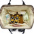 Zpaqi Cow Spots Print Diaper Bag Backpack Maternity Baby Changing Bag Large Capacity Backpacks Nursing Handbag