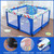 Baby Furniture Play Yard Large Playpen Safety Activity Center Sturdy Strong 49*49 In