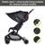 Megawheels Stroller Uv-resistant Awning Universal Detachable Baby Sunshade Windproof Sun-proof Stroller Accessories