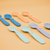 Mightymoe 8 Piece Microwave And Dishwasher Safe Toddler Utensil Set