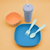 Mightymoe 8 Piece Microwave And Dishwasher Safe Toddler Utensil Set