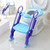 Jingpeng Potty Training Toilet Seat With Step Stool Ladder Adjustable Toddler Toilet Training Seat With Soft Anti-cold Padded Seat For 1- 6 Years Kids