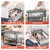 Bioby 4 In 1 Baby Bassinet,portable Infant Bedside Crib For Newborn With Storage Basket And Wheel