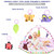 Gymax Baby Gym Play Mat W/ Hanging Toys Toddler Infant Tummy Time Sensory Development