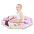 Gymax Baby Gym Play Mat W/ Hanging Toys Toddler Infant Tummy Time Sensory Development