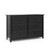 Storkcraft Kenton 6 Drawer Modern Double Dresser Black