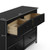 Storkcraft Kenton 6 Drawer Modern Double Dresser Black