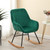 Luxenhome Upholstered Green Velvet Rocker