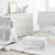 Marble Black And White Storage Fabric Toy Box By Sweet Jojo Designs