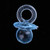 3x144x Shower Pacifier Charm Table Scatter Gender Reveal Decor Pcs